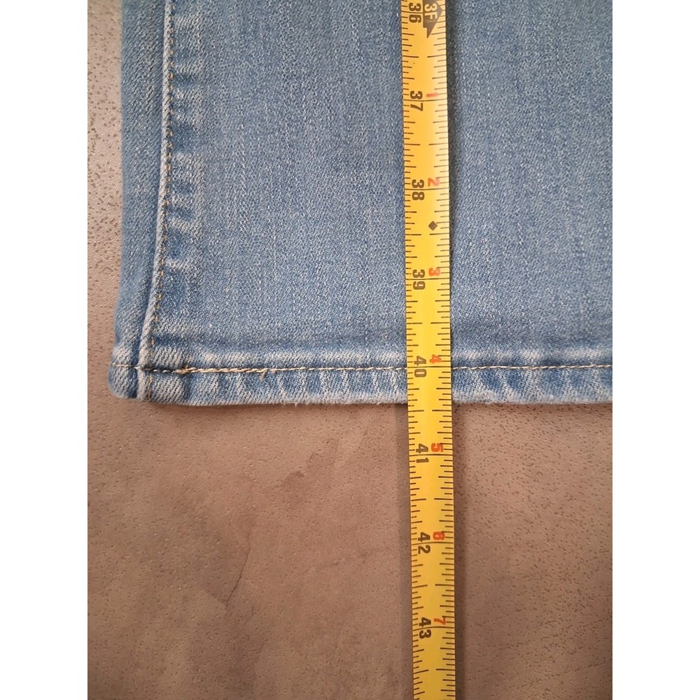 Levis 726 Flare Wide Leg Jeans Womens Size 25 Cowgirl Rodeo Western Distressed - Picture 9 of 11
